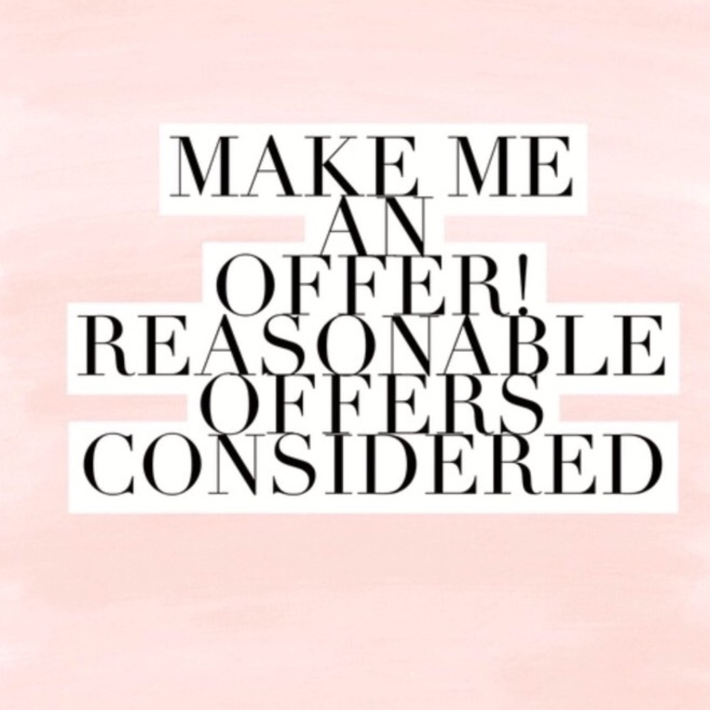 Make an offer 😇